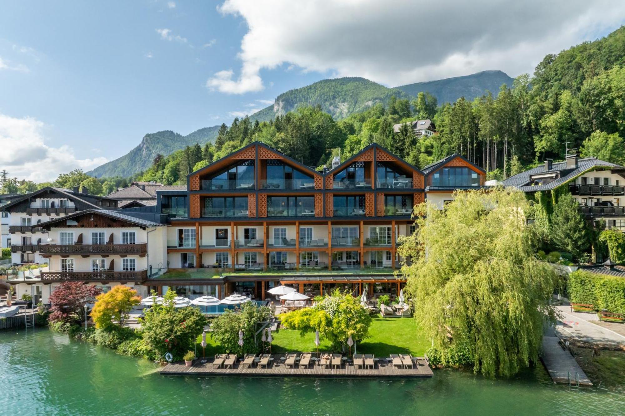 Hotel Seevilla Wolfgangsee Sankt Wolfgang im Salzkammergut ภายนอก รูปภาพ