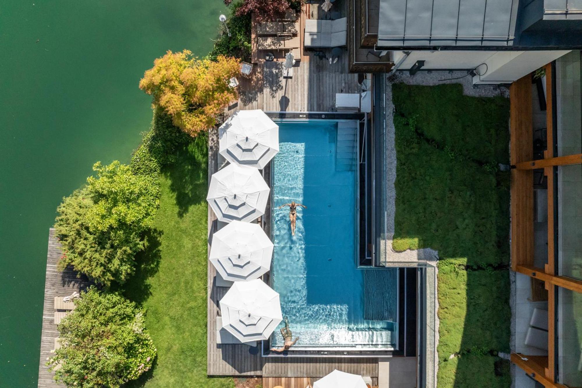 Hotel Seevilla Wolfgangsee Sankt Wolfgang im Salzkammergut ภายนอก รูปภาพ