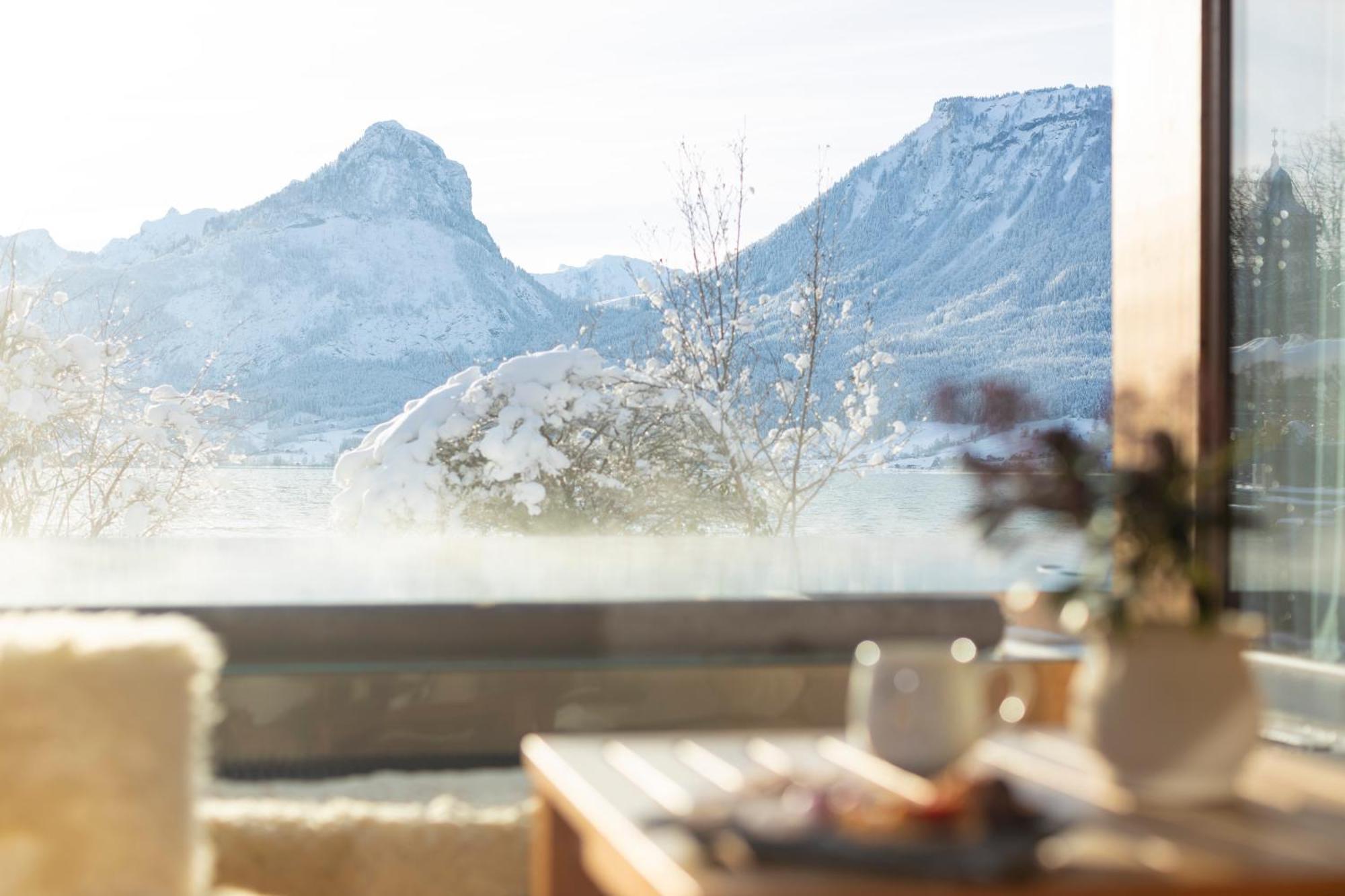 Hotel Seevilla Wolfgangsee Sankt Wolfgang im Salzkammergut ภายนอก รูปภาพ