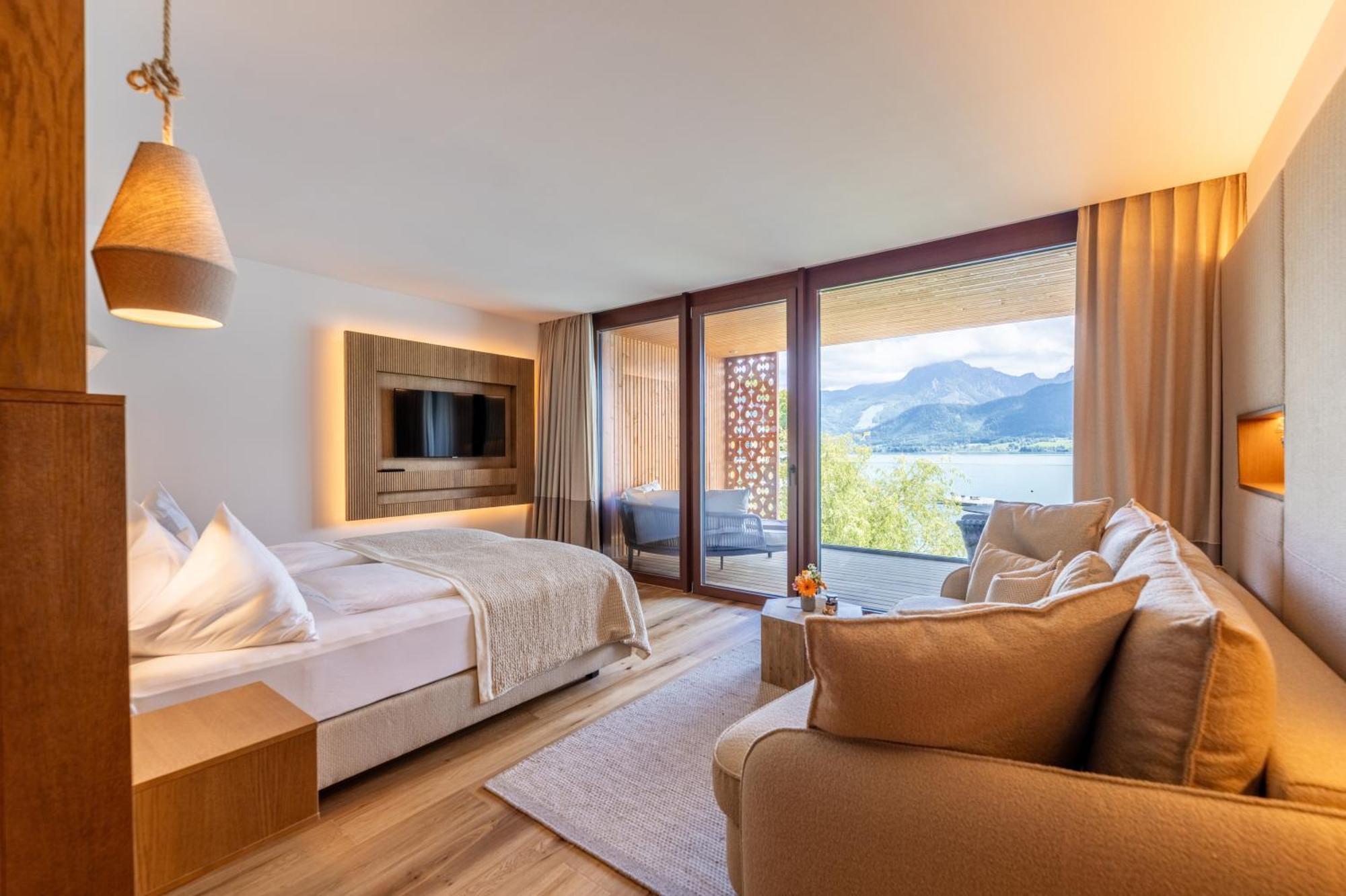 Hotel Seevilla Wolfgangsee Sankt Wolfgang im Salzkammergut ภายนอก รูปภาพ